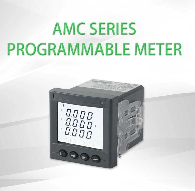 Amc96L-AV3 Smart Programmable Three Phase LCD Display with RS485 Digital Voltmeter