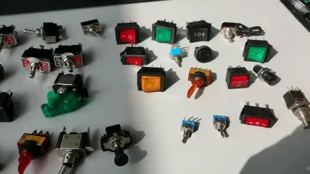 Switch /Toggle Switch/Miniature Toggle Switch/Push Button/Rocker Switch/Electric Switch/Plastic Switch/Micro Switch